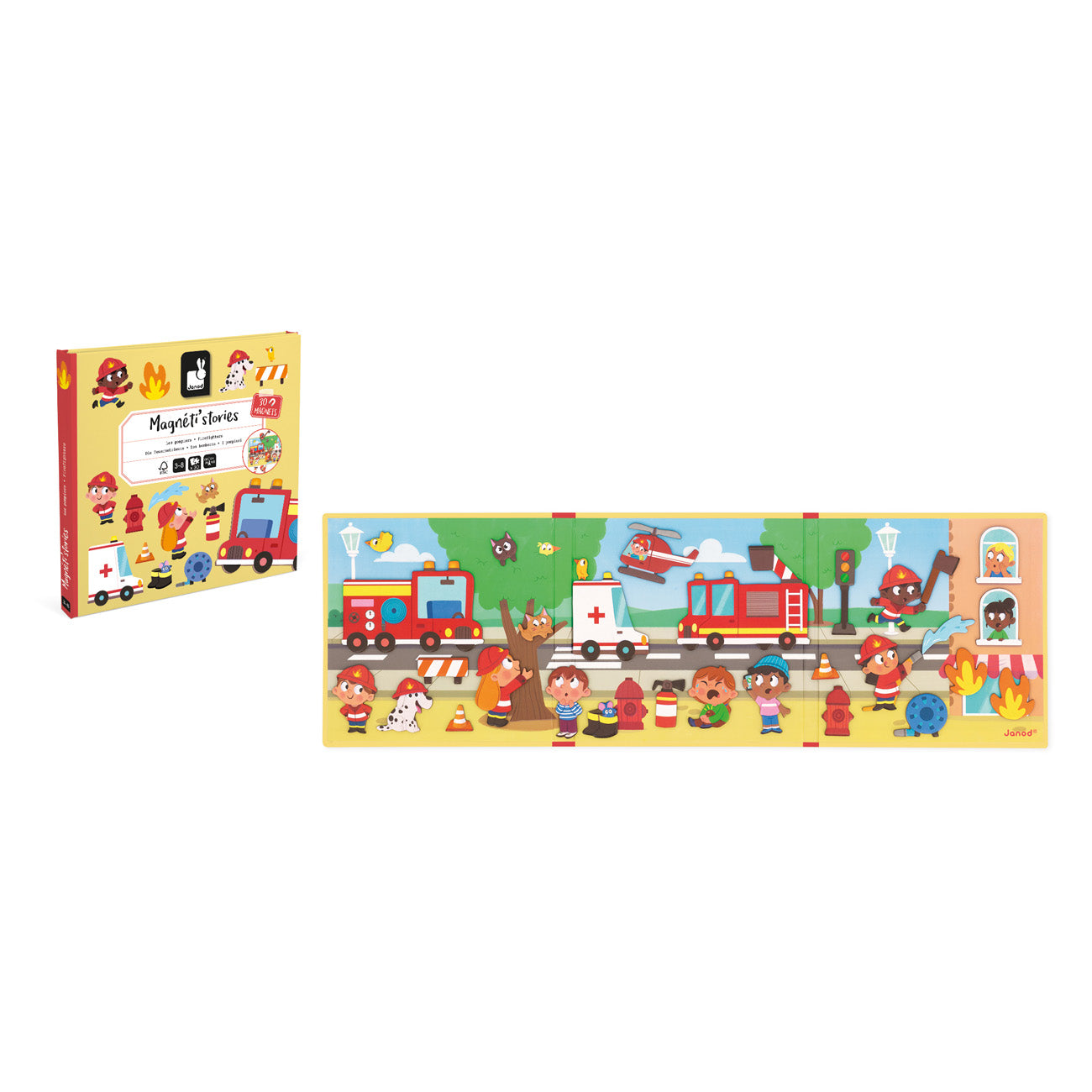 Janod | Magneti Stories | Brandweer
