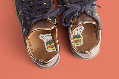 1-2 Go | Schoenstickers | Feest