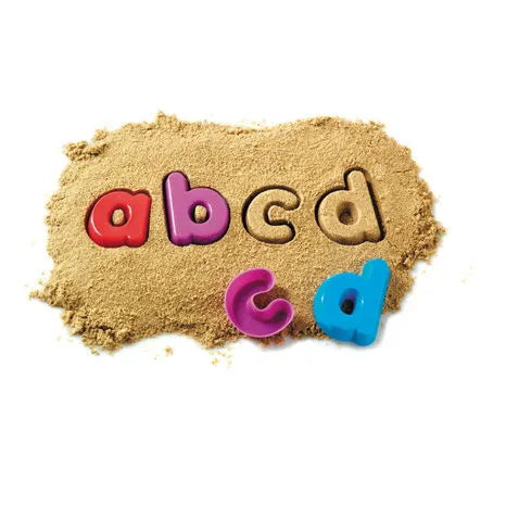 Alfabet zandvormpjes - kleine letter | Learning Resources