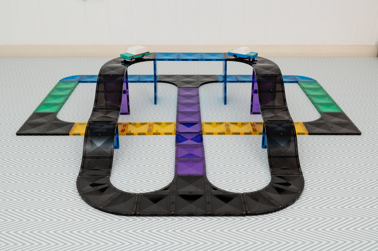 Connetix | Ramps & Intersections Pack | 16 Stuks