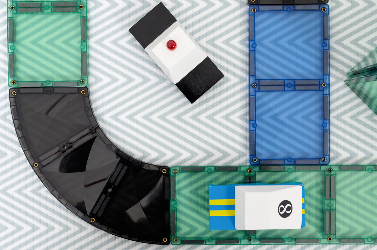 Connetix | Ramps & Intersections Pack | 16 Stuks