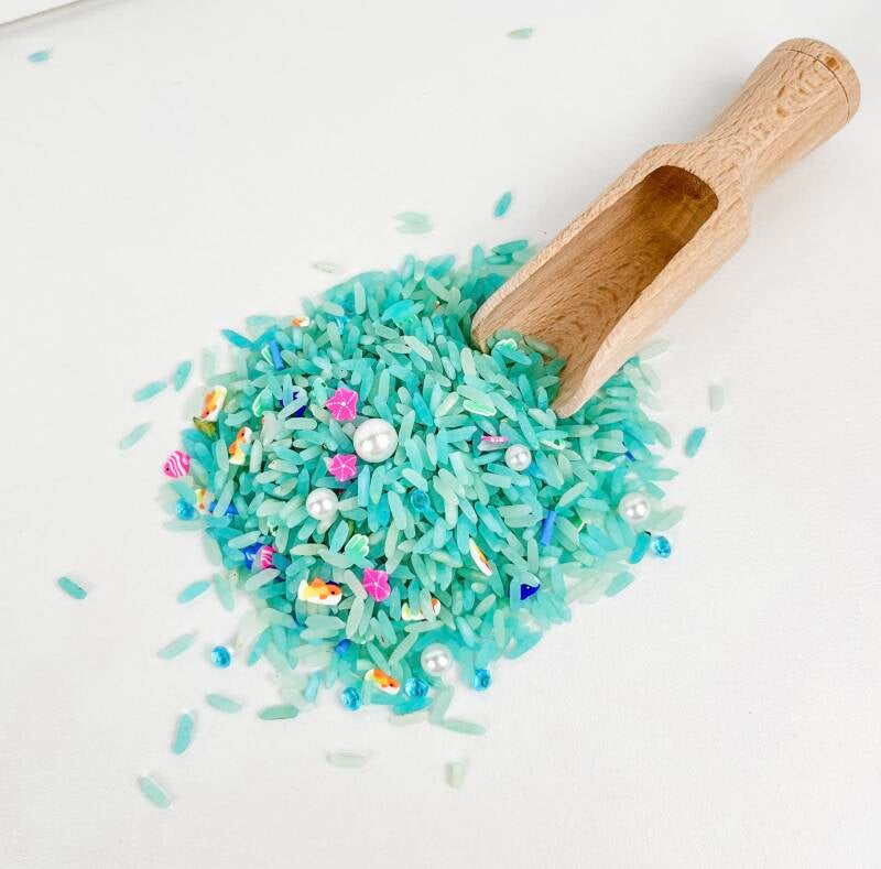 Leukmetletters | Speelrijst | Zee mix | 450 gram