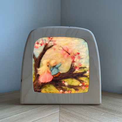 Het Wol Feetje | Seizoensplaat | Bloesemboom