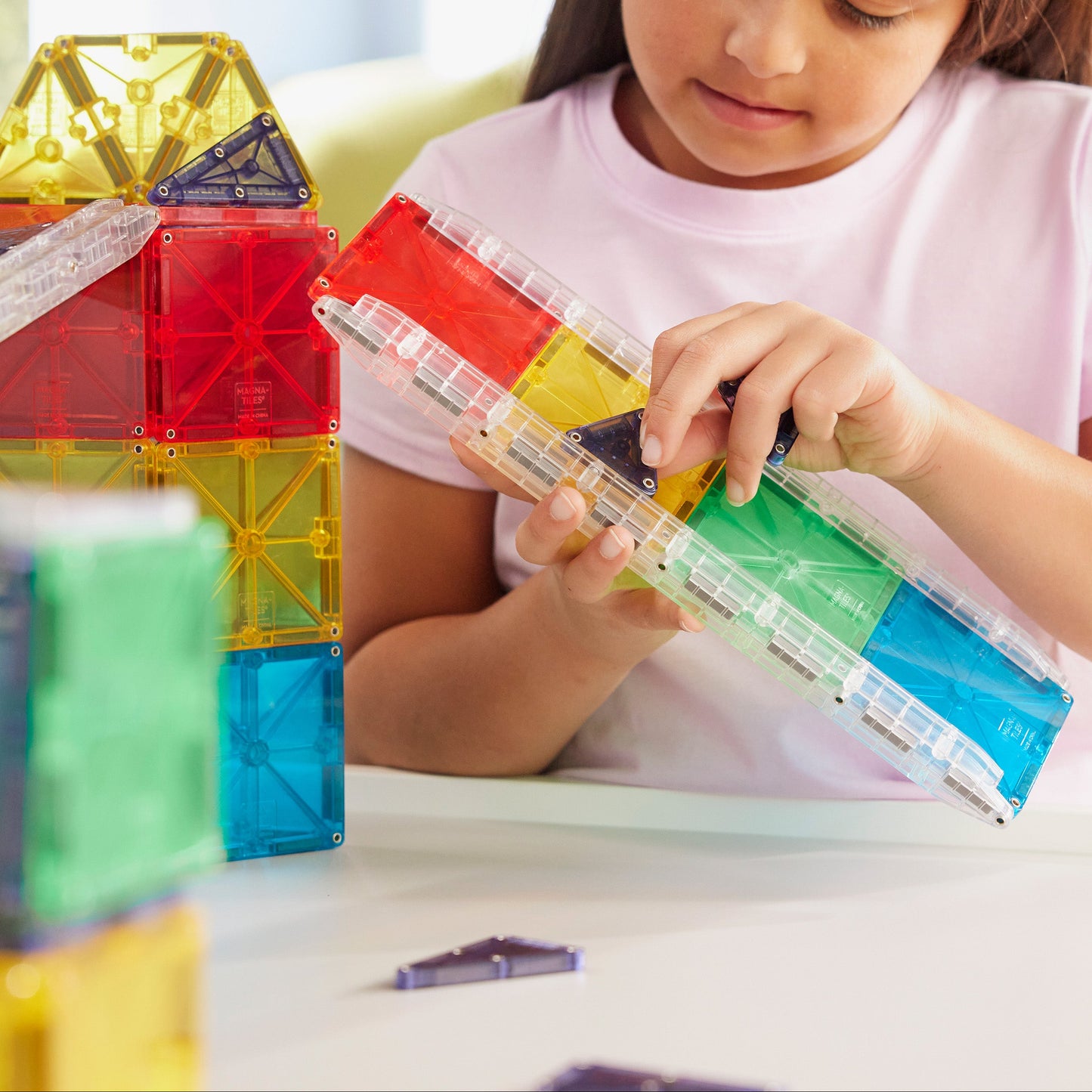 MAGNA-TILES | Rail Racers | Rail Pack | 8 stuks
