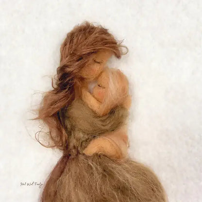 Het Wol Feetje | Seizoensplaat | Moeder met Baby