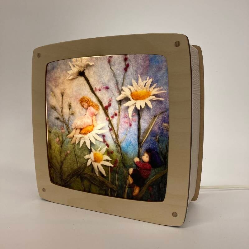 Ann Galland | Seizoensplaat | Madeliefjes