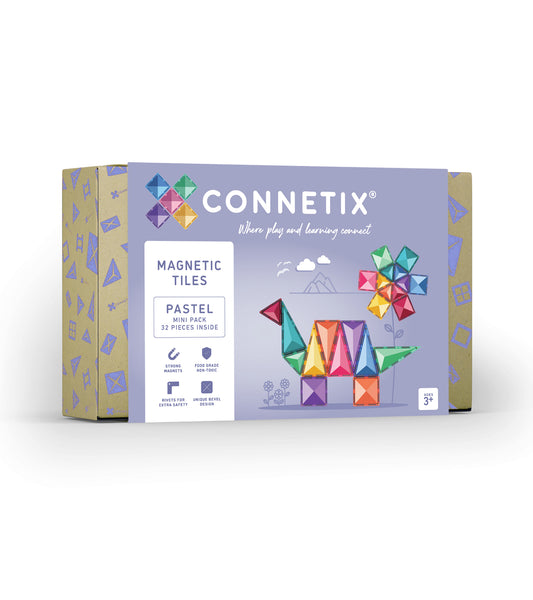 Connetix | Mini Pack | 32 Stuks | Pastel