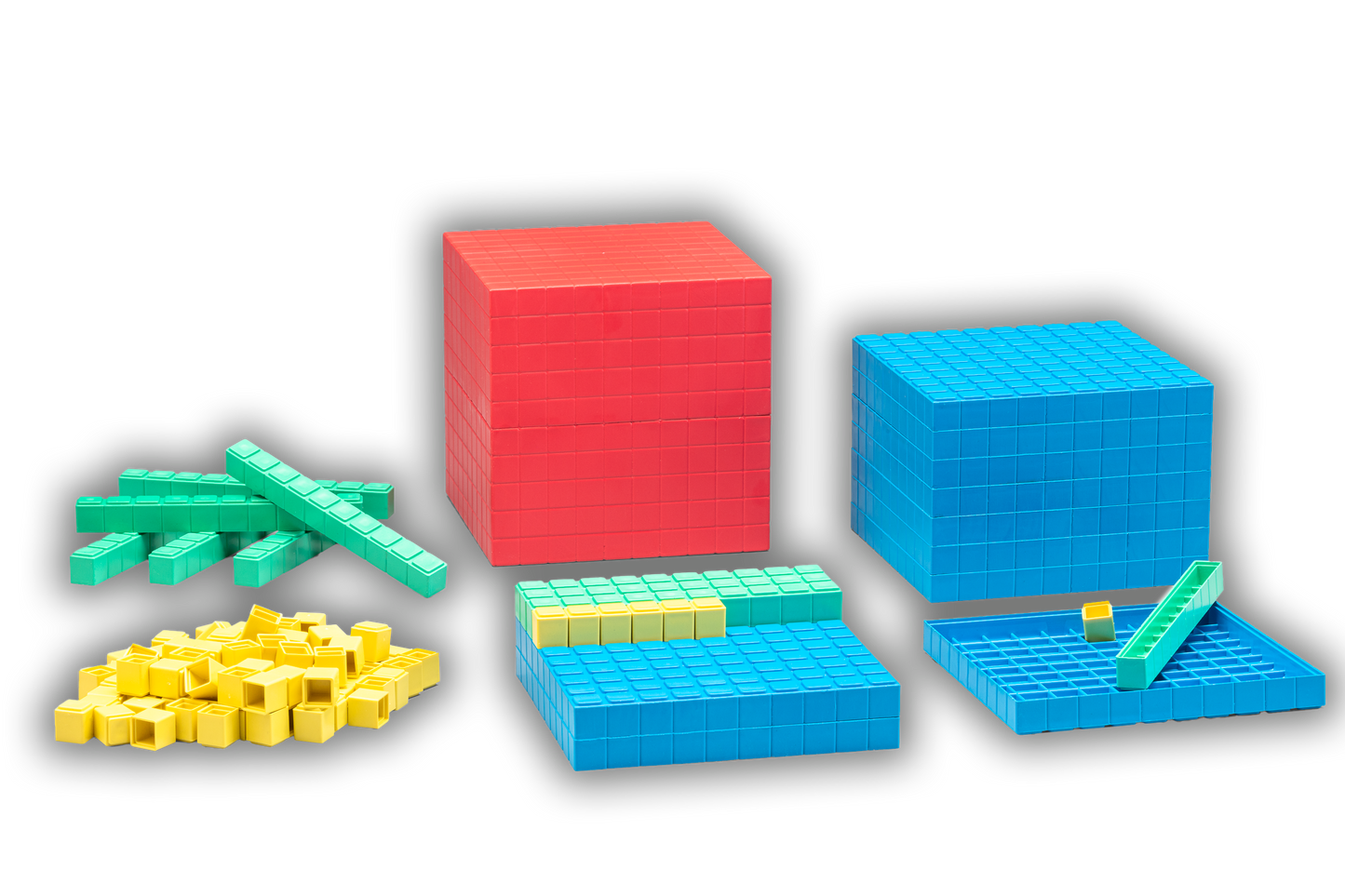 WIssner | Rekenstaven tot 1000 | 121 stuks