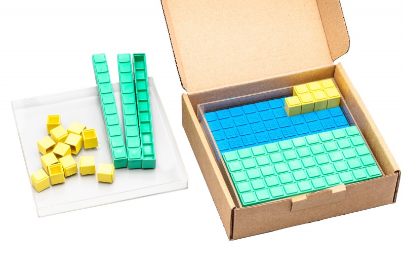 Wissner | Rekenstaven | Set tot 100 Tellen | 29 stuks