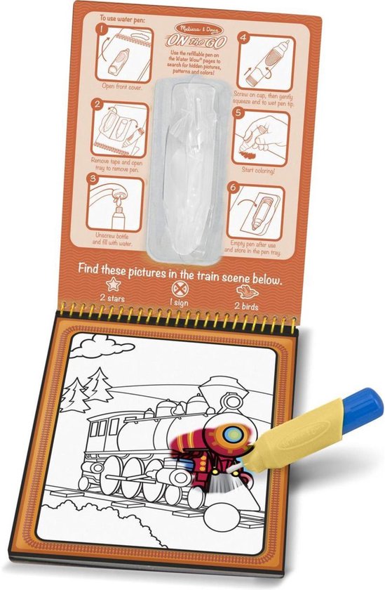 Melissa & Doug - CDU 12 pcs Water Wow! (Asst)