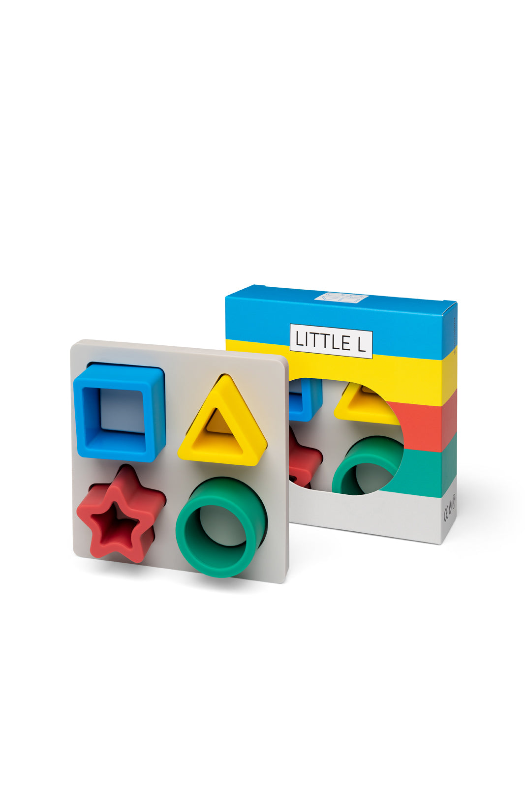 Little L | Geometrische Puzzel | Levendige Kleuren
