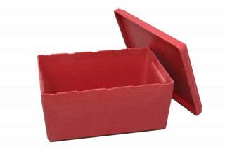Wissner | Opbergbox met Deksel | Rood