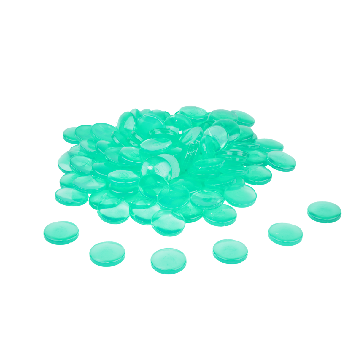 Wissner | Telstenen | Groen | 100 stuks