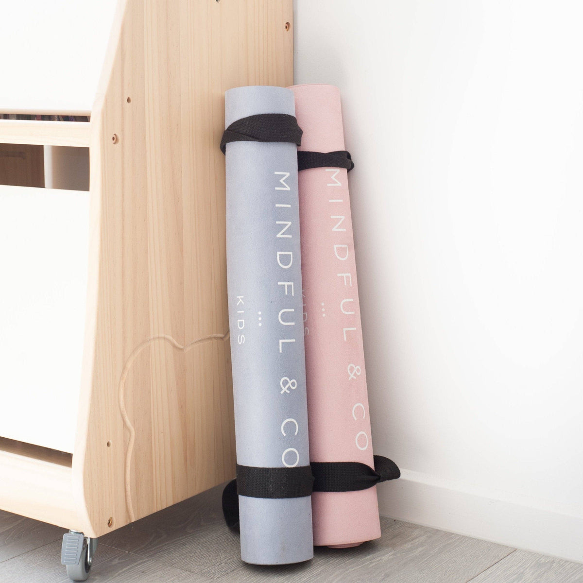 Yoga mat | Grijs | Mindful & Co Kids