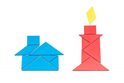 Wissner | Tangram | Zakje | 28 stuks