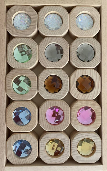 Papoose Toys | Schijven | Earth | 15 stuks