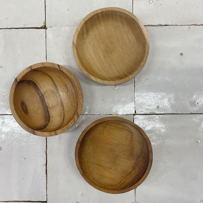 ByBazz | Schaaltje Teak 8 cm