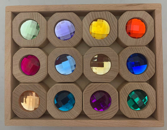 Papoose Toys | Schijven | Goethe | 12 stuks