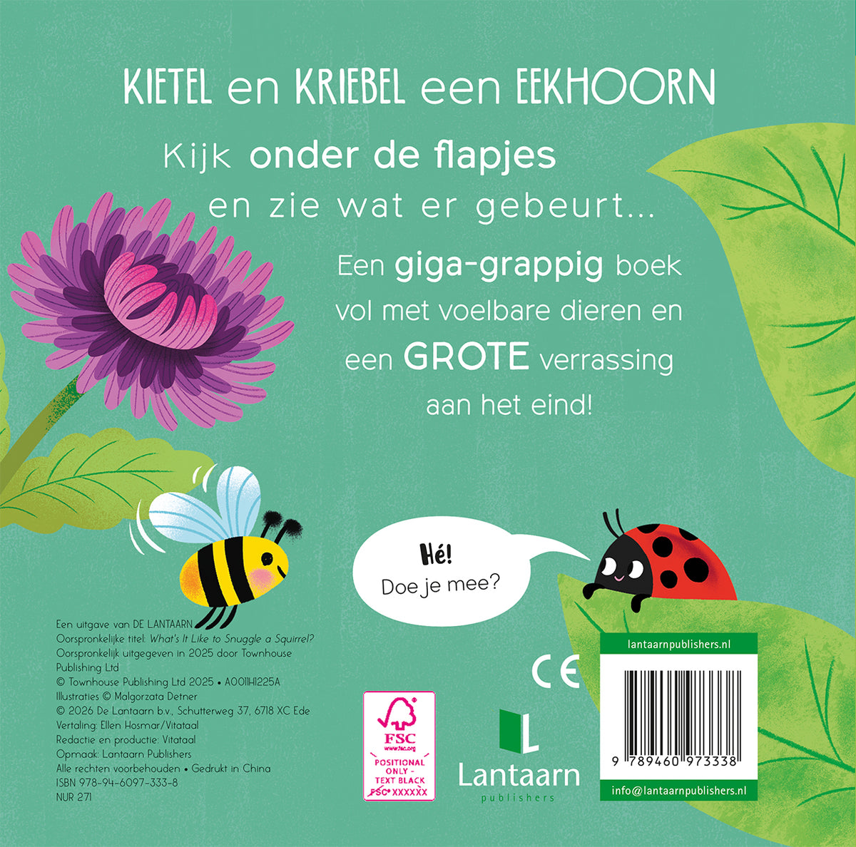 Kietel en kriebel - Een eekhoorn | Lantaarn Publishers