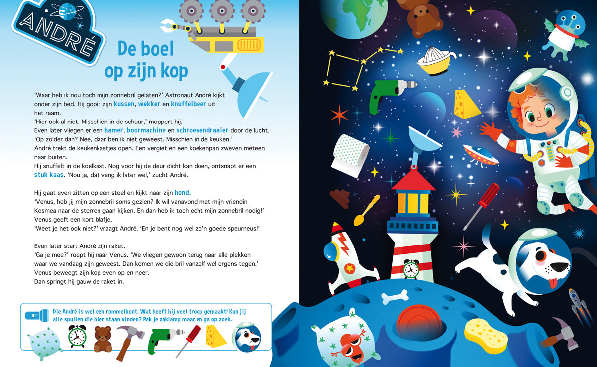 Speuren in de ruimte | Lantaarn Publishers