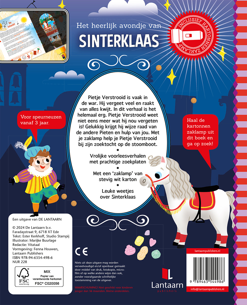 Het heerlijk avondje van Sinterklaas | Lantaarn Publishers