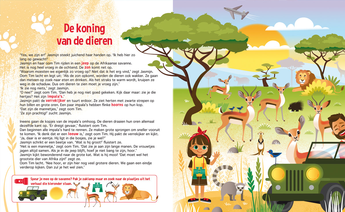 Speuren naar wilde dieren | Lantaarn Publishers