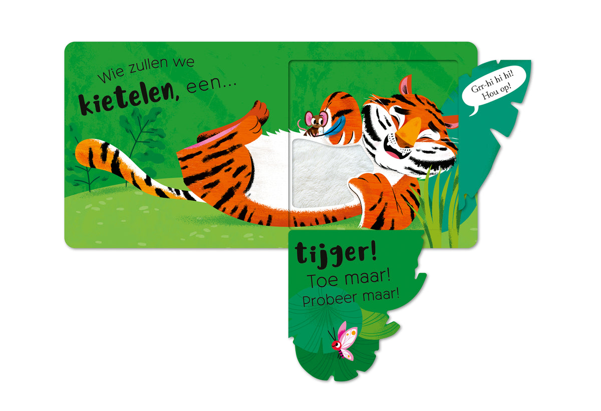 Kietel en kriebel - Een tijger | Lantaarn Publishers