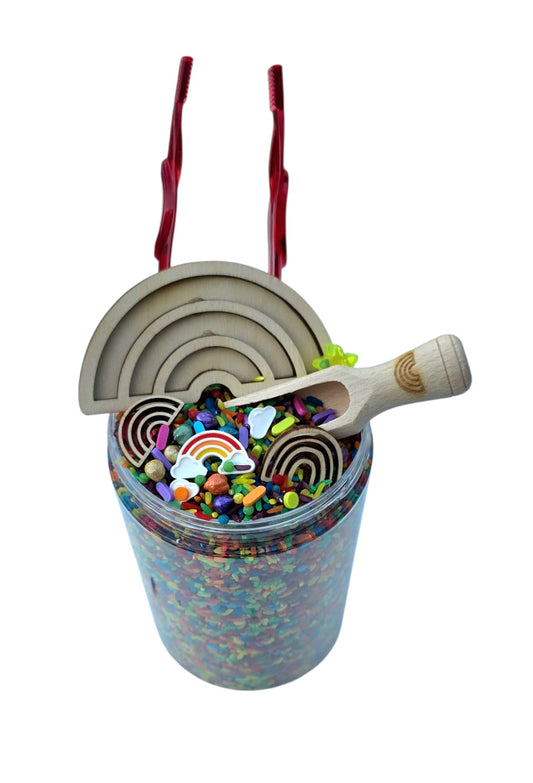 Sensoryfun | Pour & Play | Regenboog