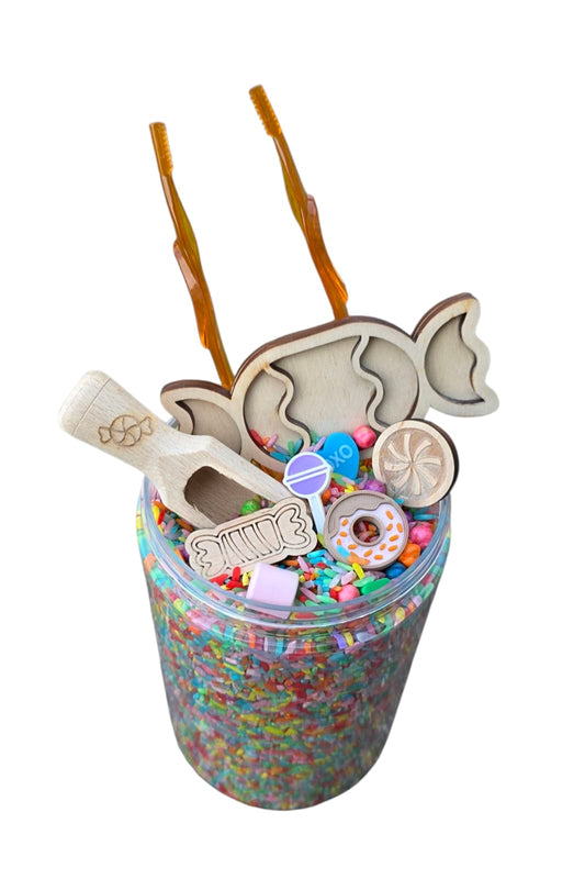 Sensoryfun | Pour & Play | Candyshop