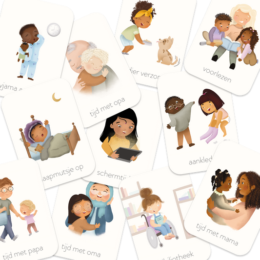 Kieskleurig | Dagritme Kaarten | Thuis