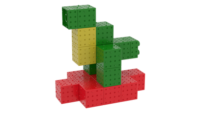 Smartek | Magnetische Bouwblokken | Dino | 23 Stuks