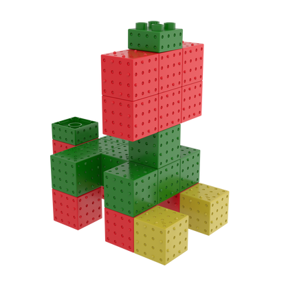 Smartek | Magnetische Bouwblokken | Dino | 23 Stuks