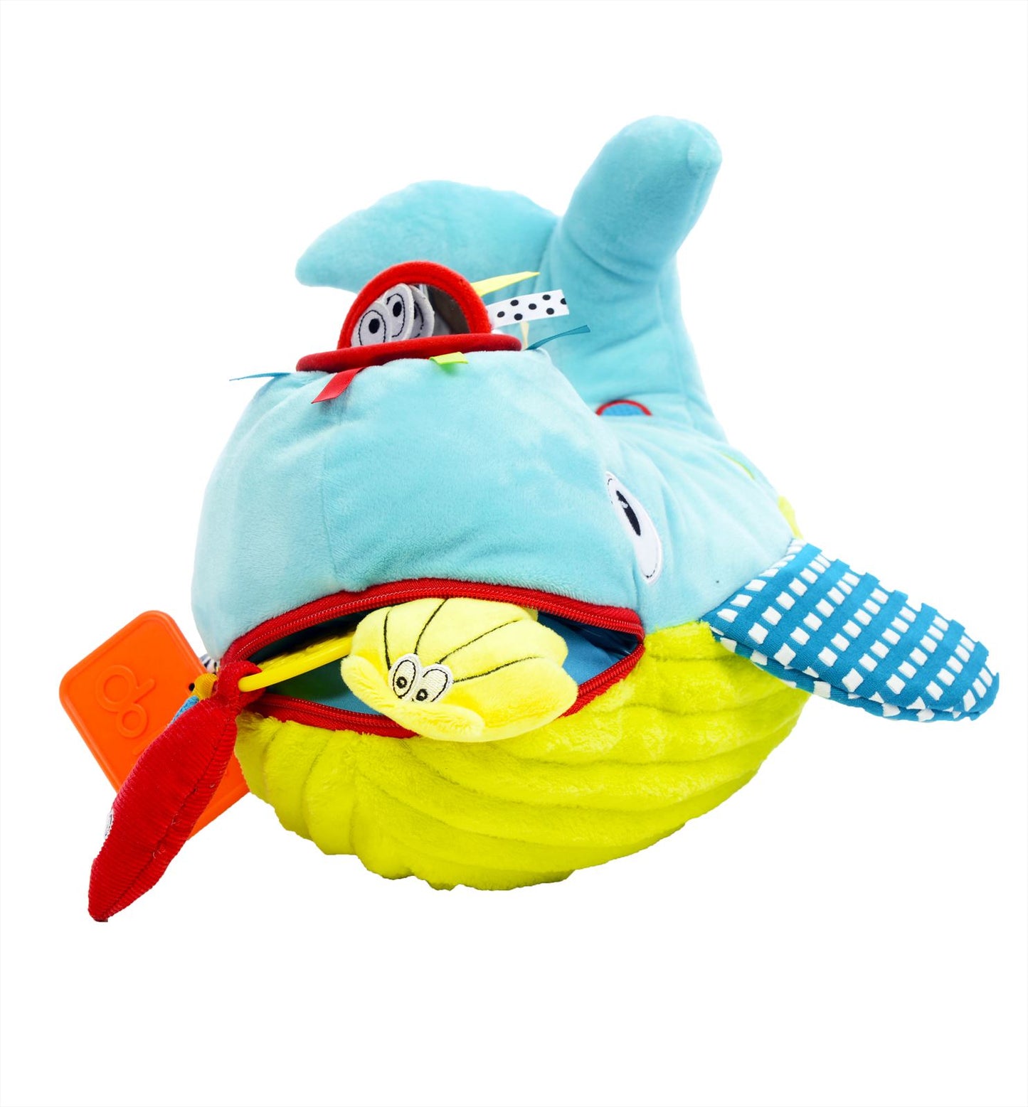 Dolce - Activiteitenknuffel | Wallie de Walvis