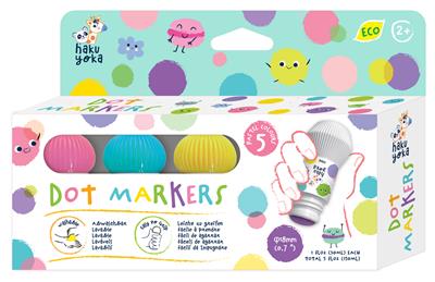 Haku Yoka | Dot Markers | Pastel