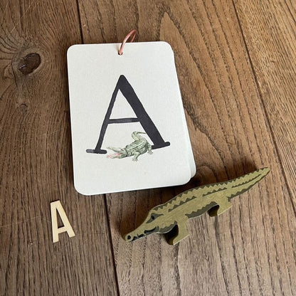 In A Flashcard - Alfabet Kaarten