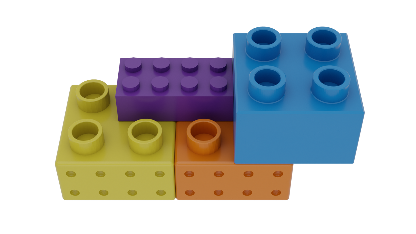 Smartek | Magnetische Bouwblokken | Giraffe | 17 Stuks