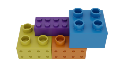 Smartek | Magnetische Bouwblokken | Giraffe | 17 Stuks