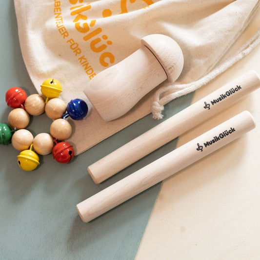 MusikGlück | Muziekinstrumenten set | Glückskind Set (3+)