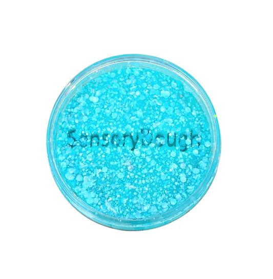 Sensoryfun | Speelklei | Glitter Blauw