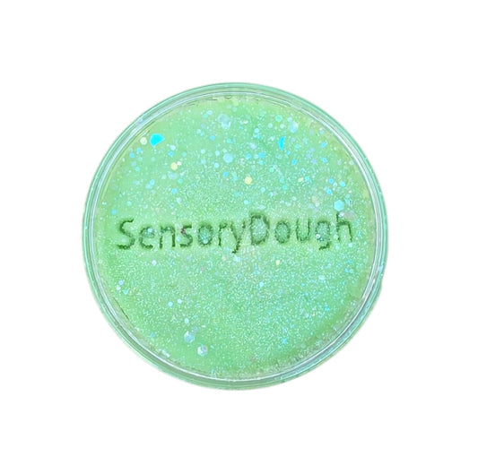 Sensoryfun | Speelklei | Glitter Groen
