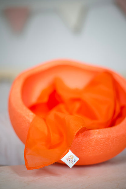 Speeldoek medium - regenboog oranje | Pit & Play