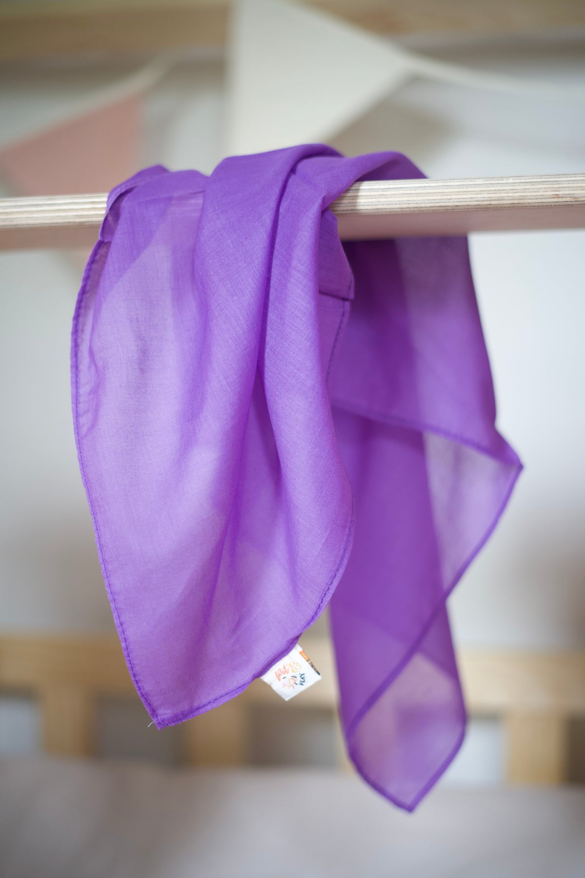 Speeldoek medium - regenboog paars | Pit & Play