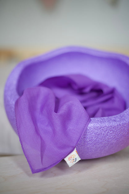 Speeldoek medium - regenboog paars | Pit & Play