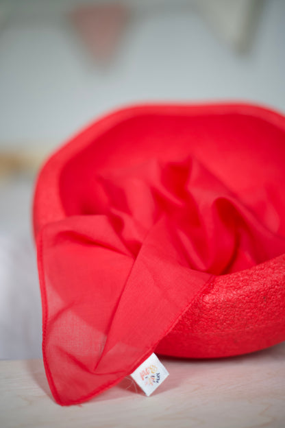Speeldoek medium - regenboog rood | Pit & Play