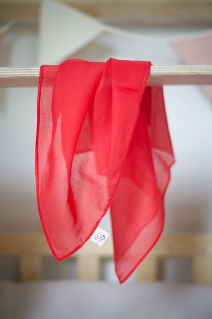 Speeldoek medium - regenboog rood | Pit & Play
