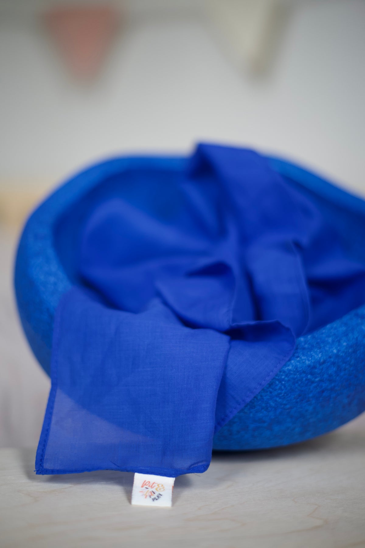 Speeldoek medium - regenboog blauw | Pit & Play