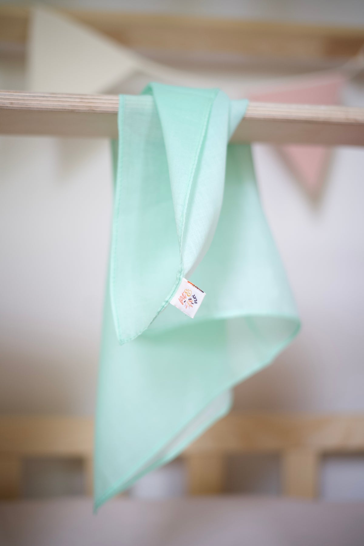 Speeldoek medium - pastel groen | Pit & Play
