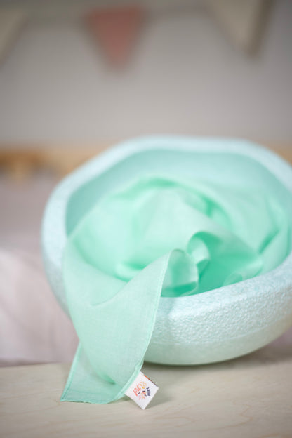 Speeldoek medium - pastel groen | Pit & Play