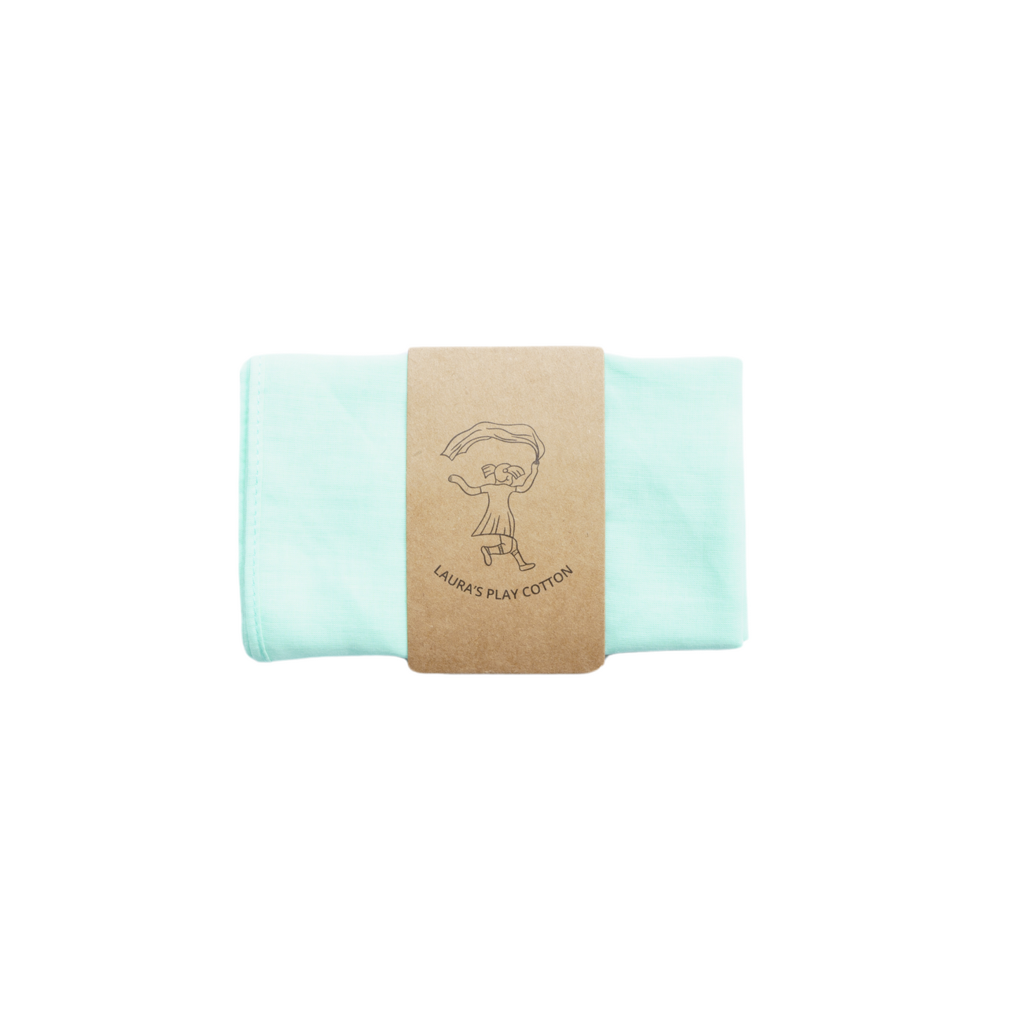 Laura's Play Cotton | Speeldoek | 50x50 cm | Licht Groen