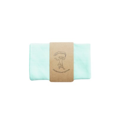 Laura's Play Cotton | Speeldoek | 50x50 cm | Licht Groen